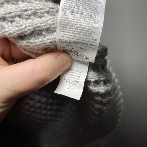 The Gap Men’s Light Grey Shawl collar pullover knit sweater in M - Picture 6 of 7